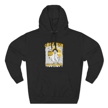 Three-Panel Fleece Hoodie